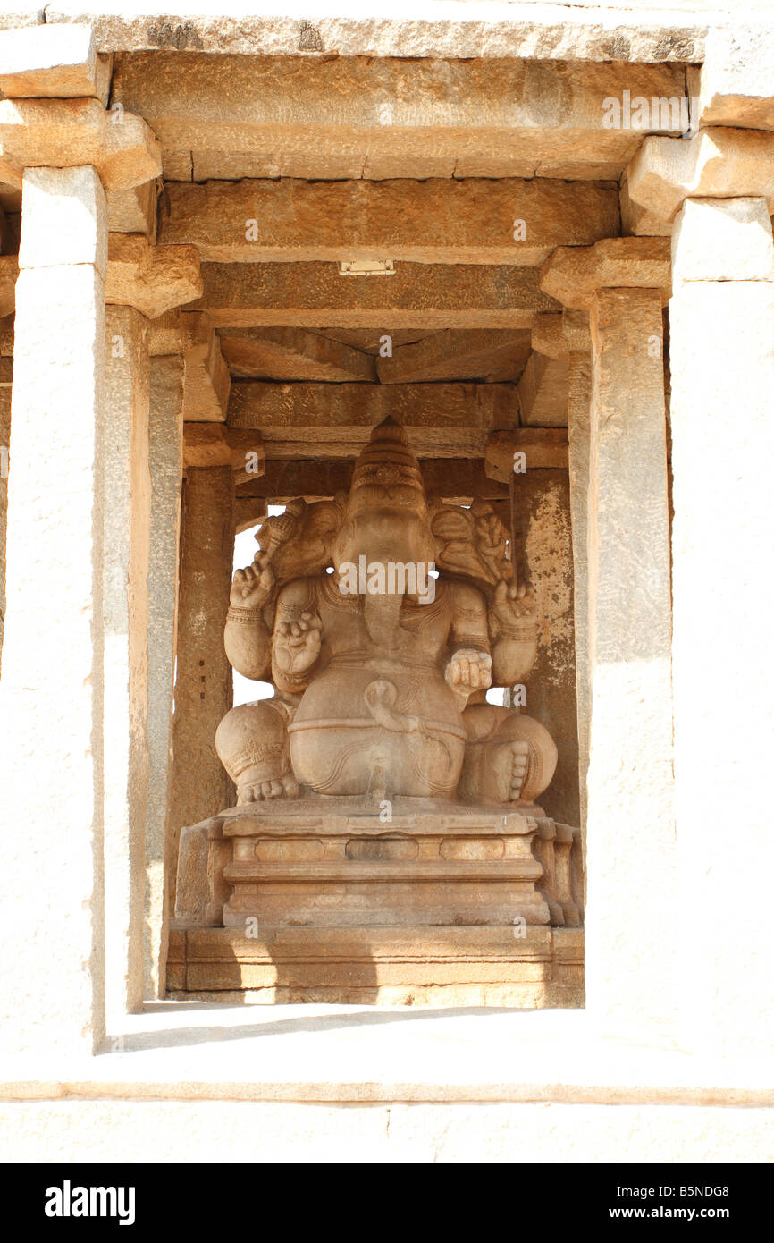 Ganesh in a temple, Hampi, India espixx Stock Photo