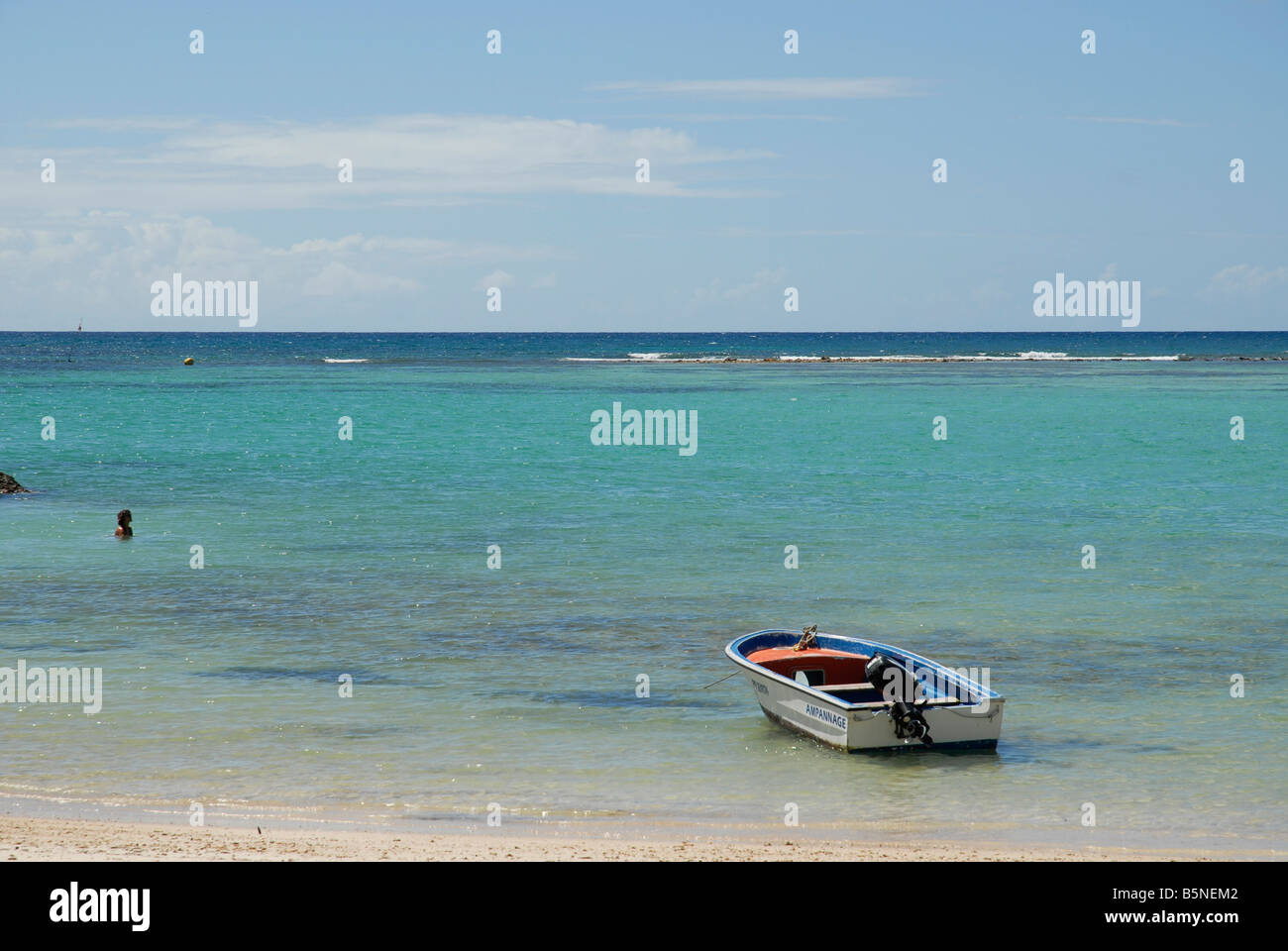 Saint Francois beach Guadeloupe French Antilles Stock Photo Alamy