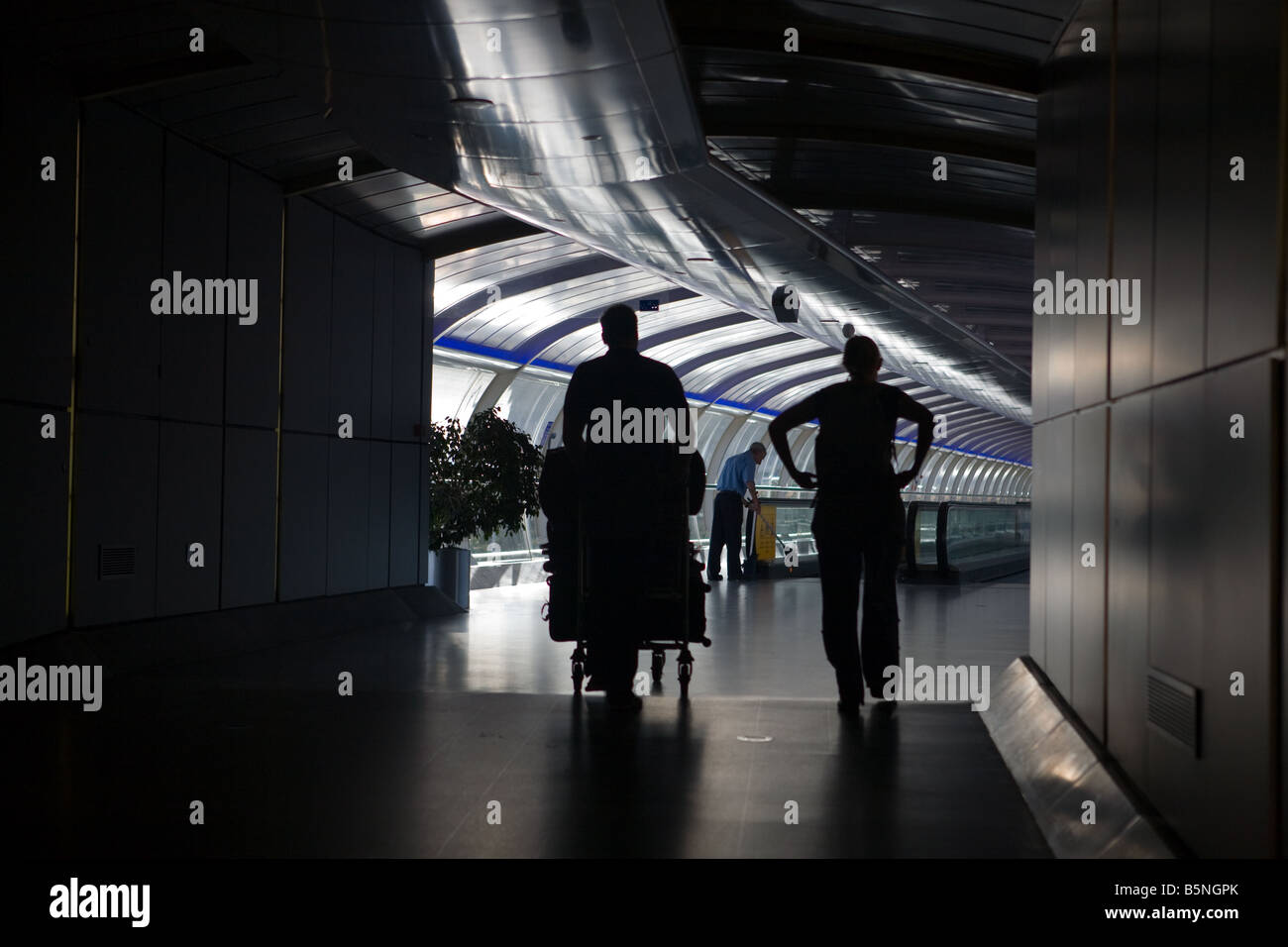 T2 at Manchester Airport Stock Photo - Alamy
