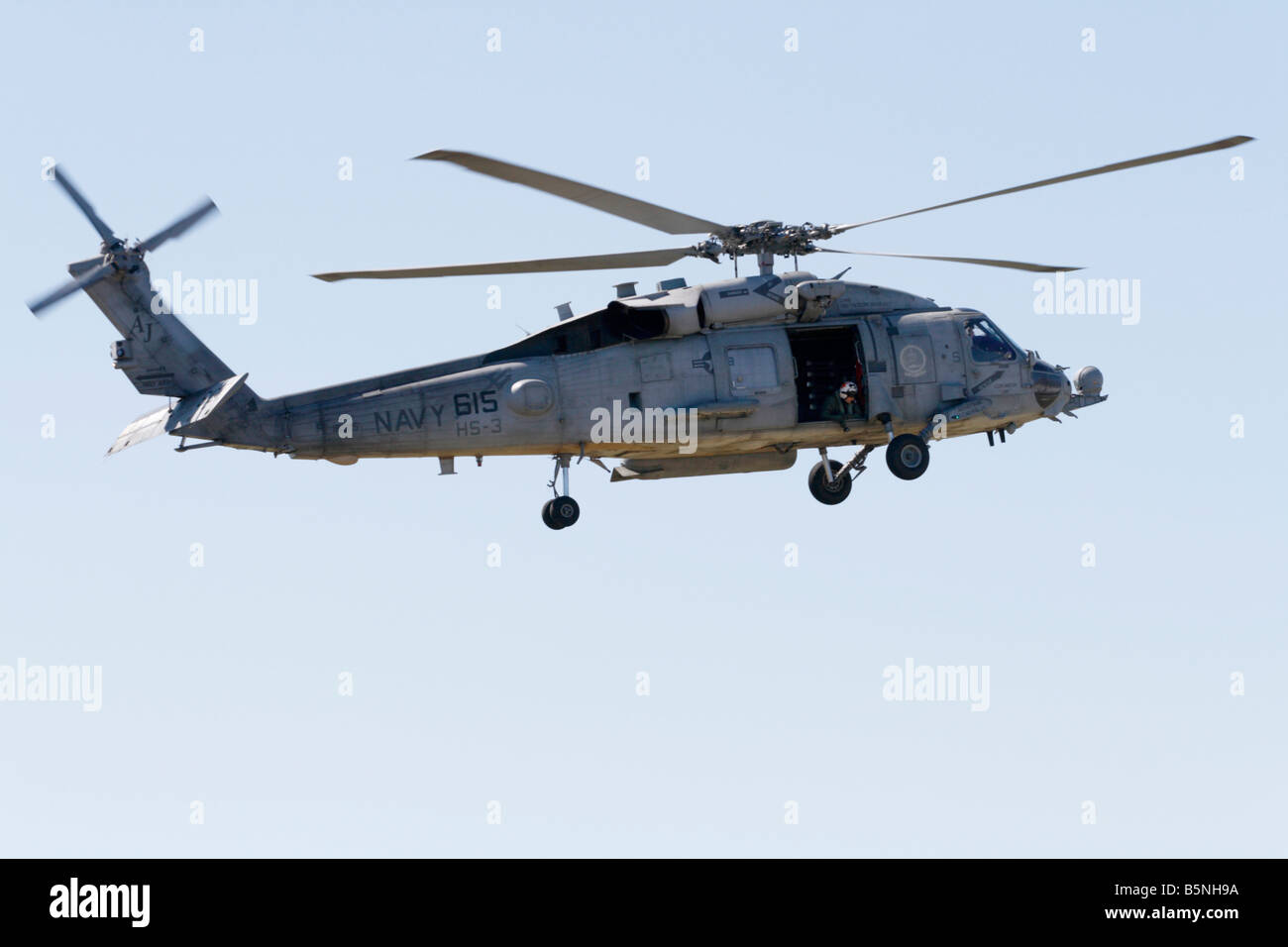 S-70B Seahawk - Naval Helicopter, US Navy Stock Photo