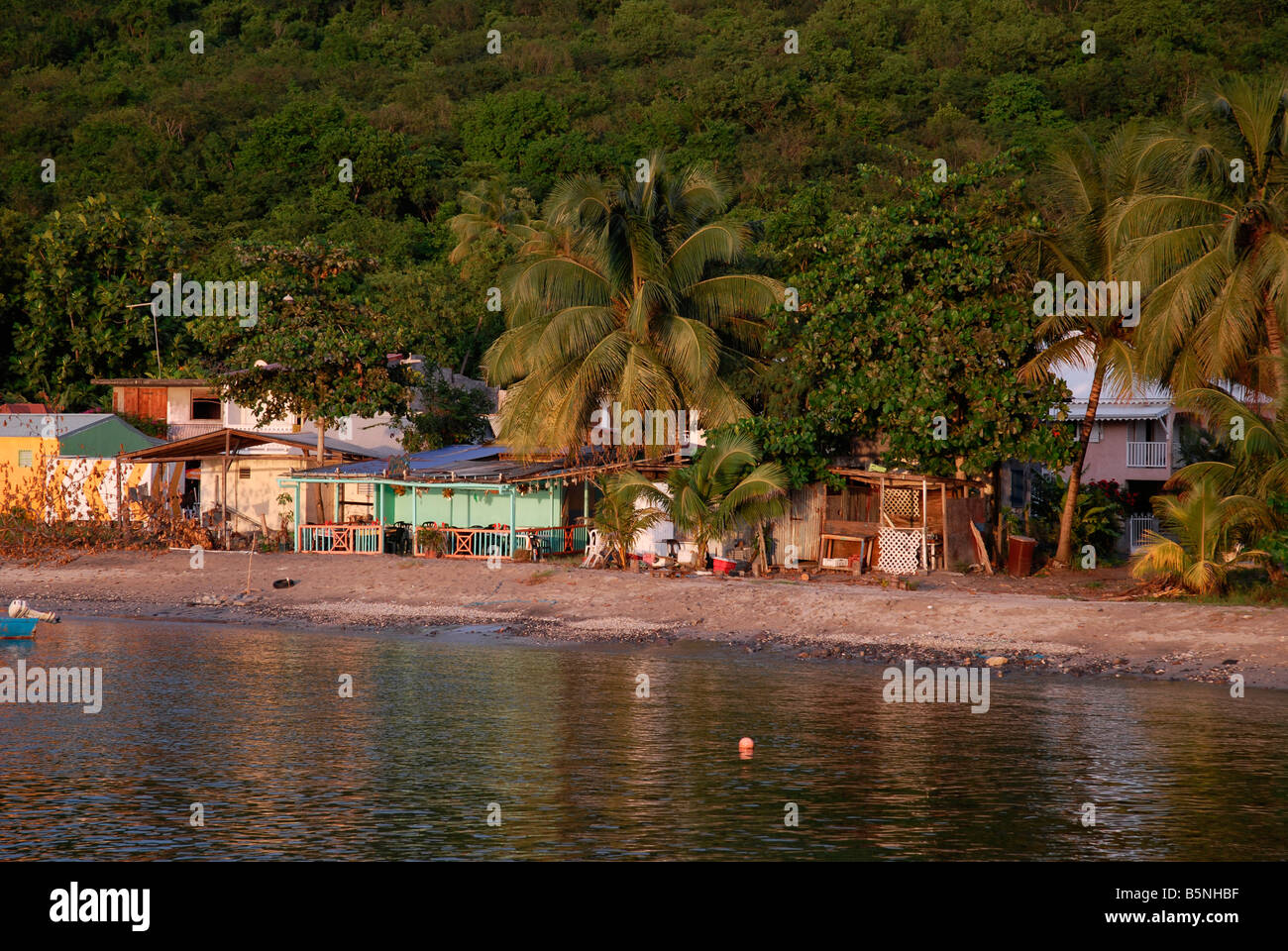 Deshaies Guadeloupe French Antilles Stock Photo Alamy