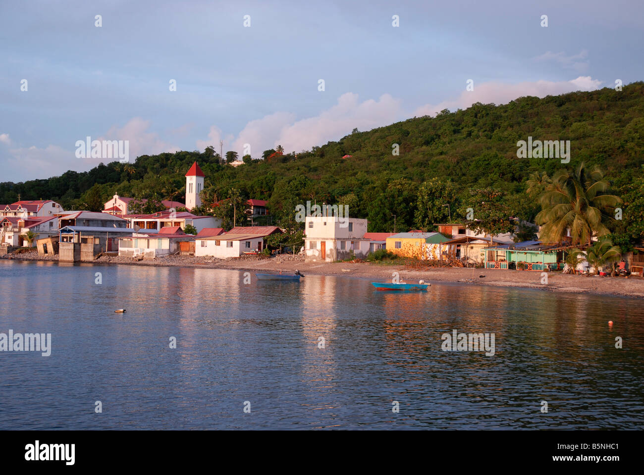 Deshaies Guadeloupe French Antilles Stock Photo Alamy