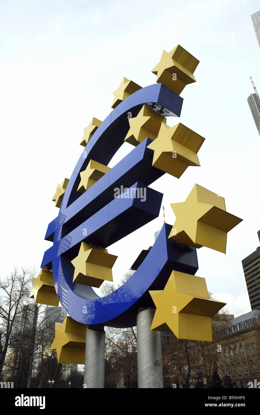 European central bank building hi-res stock photography and images - Alamy