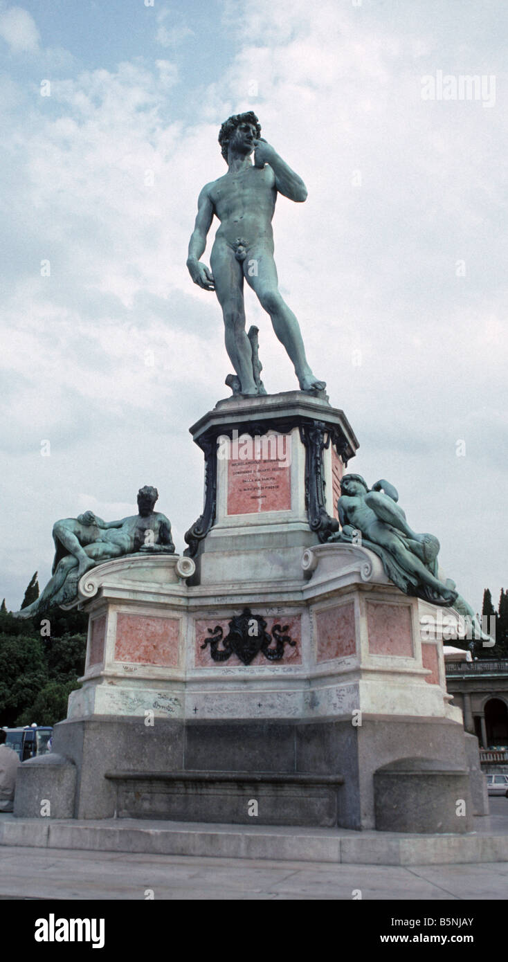 Statue of David Florence Italy Stock Photo Alamy