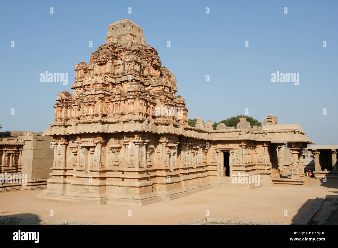 Mahanavami temple at the ancient site of Hampi, Karnataka, India Stock Photo