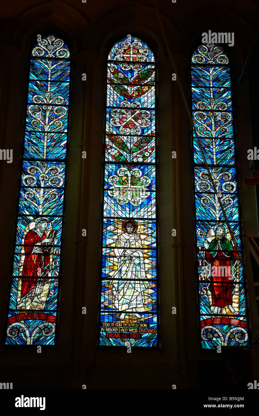 Stained glass window Cathedral Church of Christ, Cathedral Sq