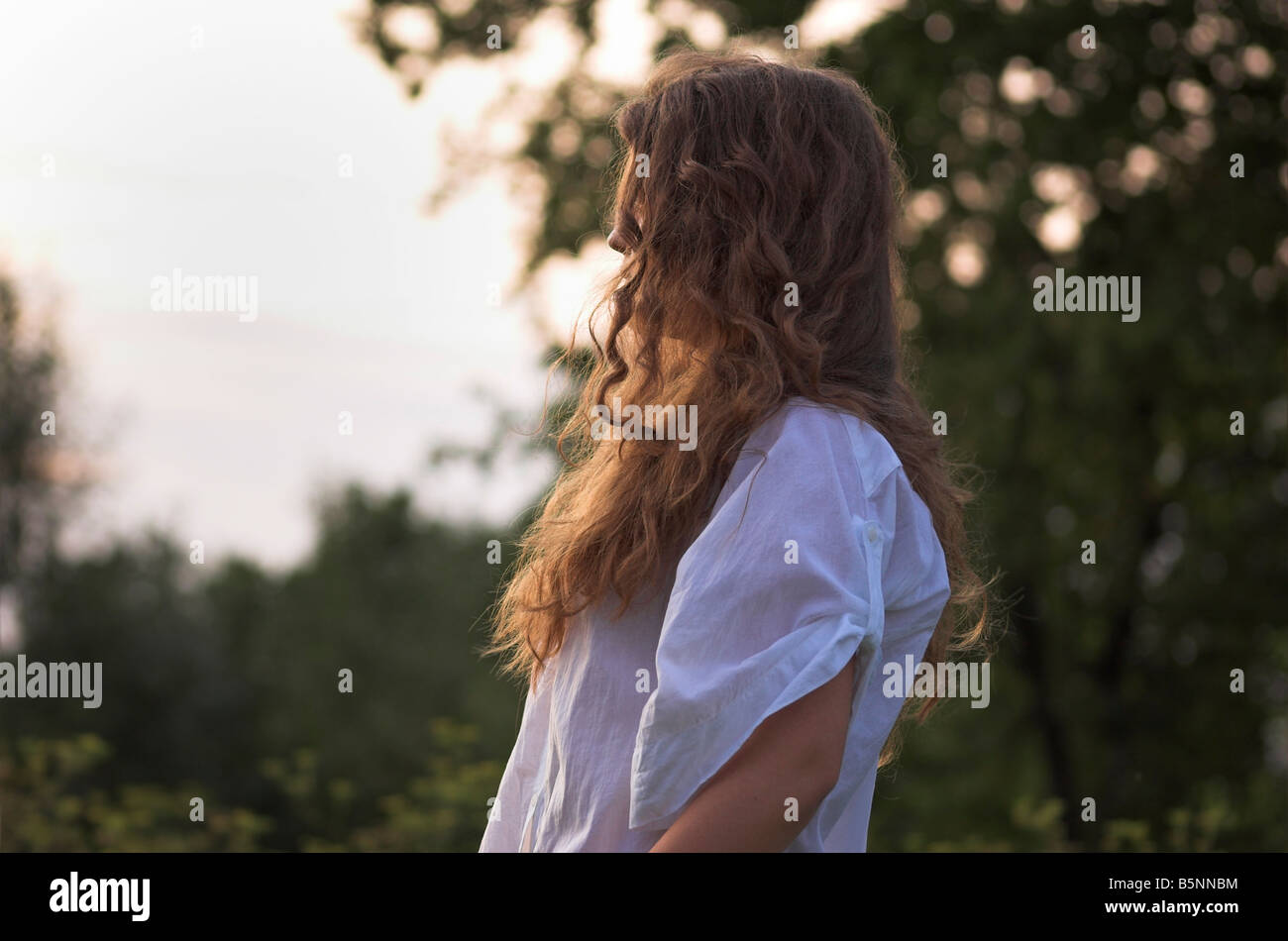 Blonde 18 year old girl hi-res stock photography and images - Alamy