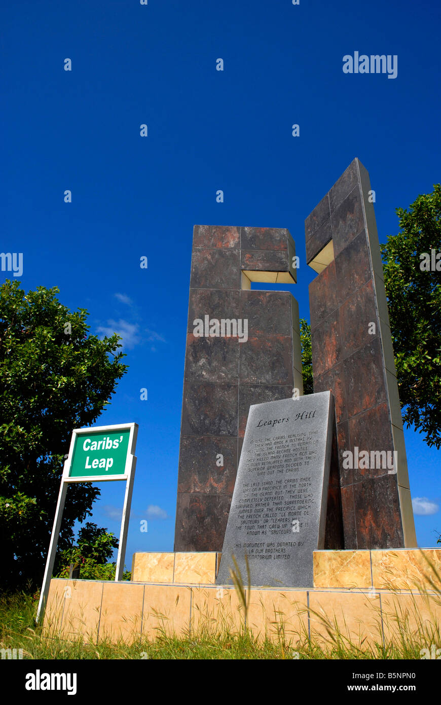 "Carib's Leap", Sauteurs, Grenada, “West Indies” Stock Photo Alamy