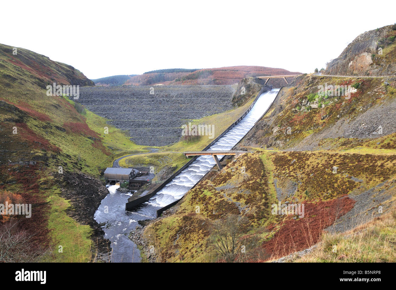 Llyn Brianne reservoir Rhandirmwyn Llandovery Cambrian Mountains