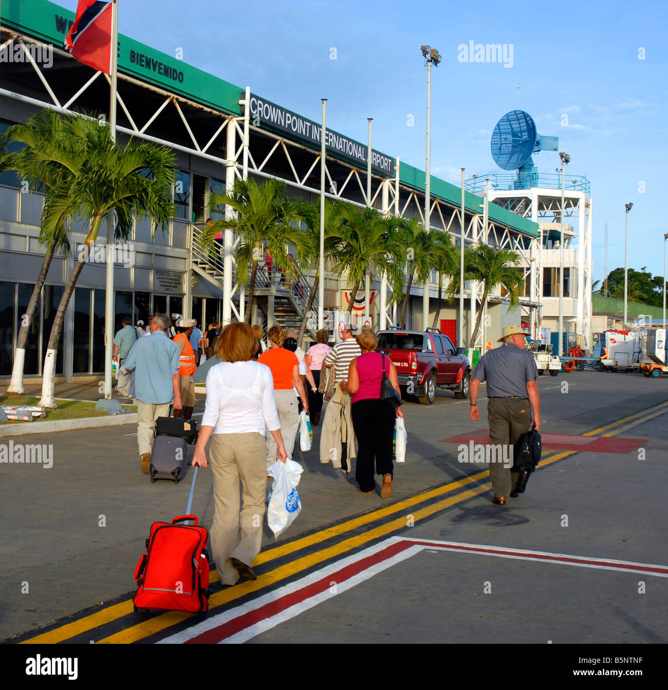 Crown Point International Airport, Tobago in the "West Indies Stock