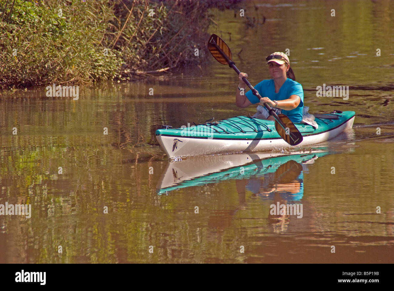 Buffalo bayou houston kayak hires stock photography and images Alamy