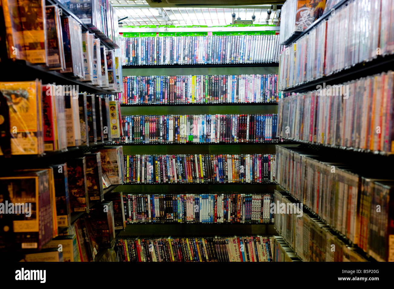 A dvd shop in Akihabara, Tokyo, Japan Stock Photo ...