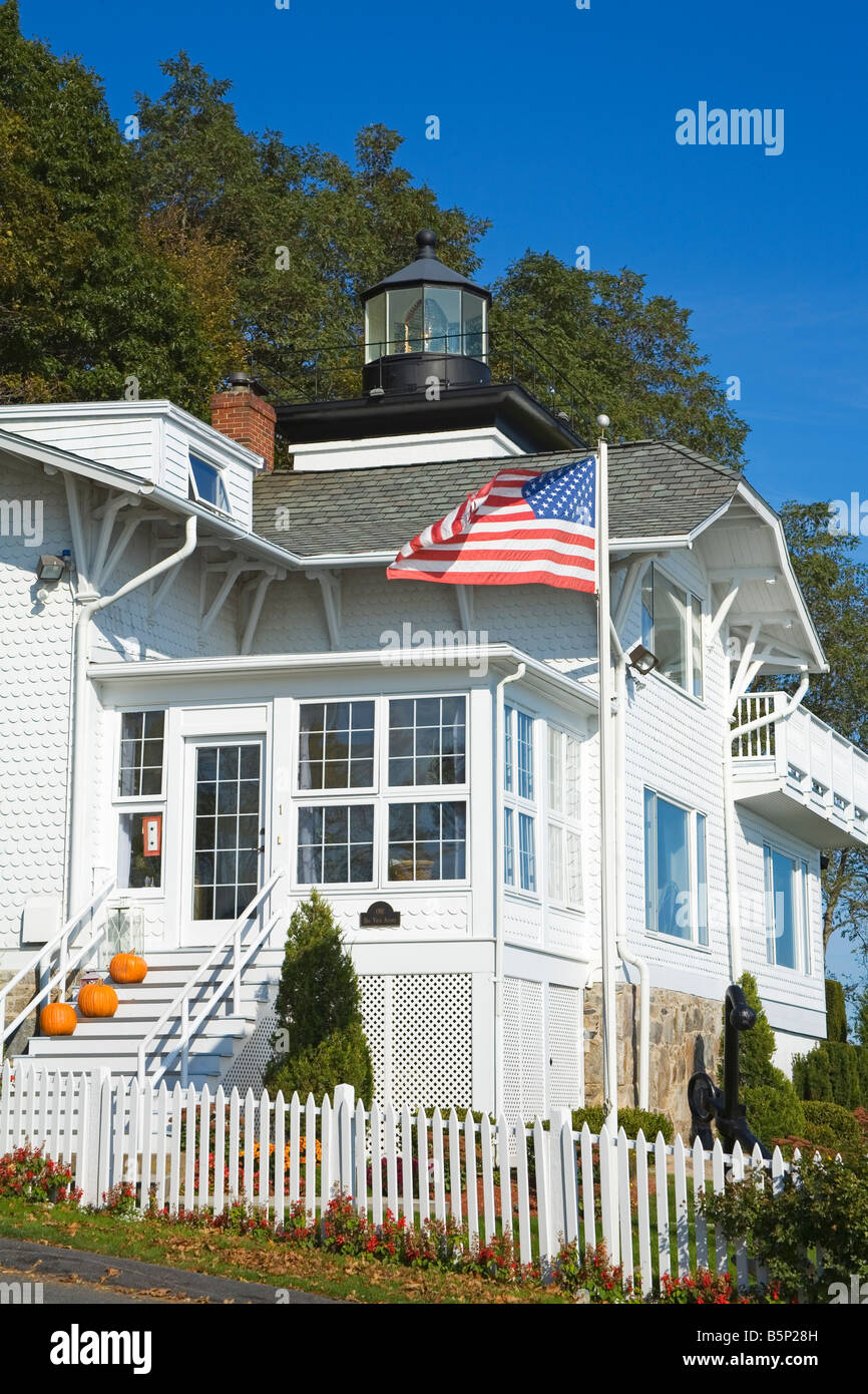 Hospital Point Lighthouse Salem Greater Boston Area Massachusetts USA