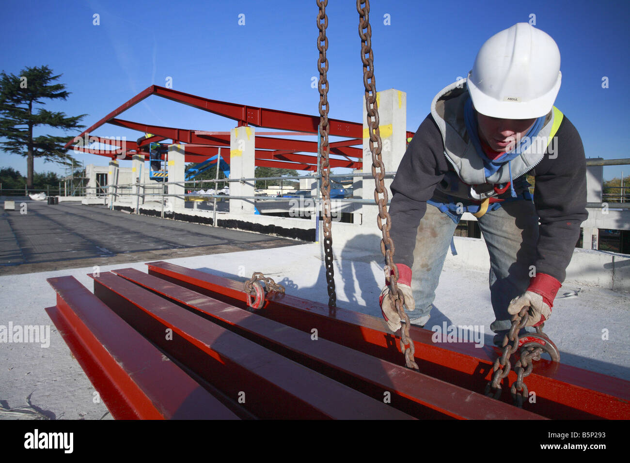 Steel erector hires stock photography and images Alamy
