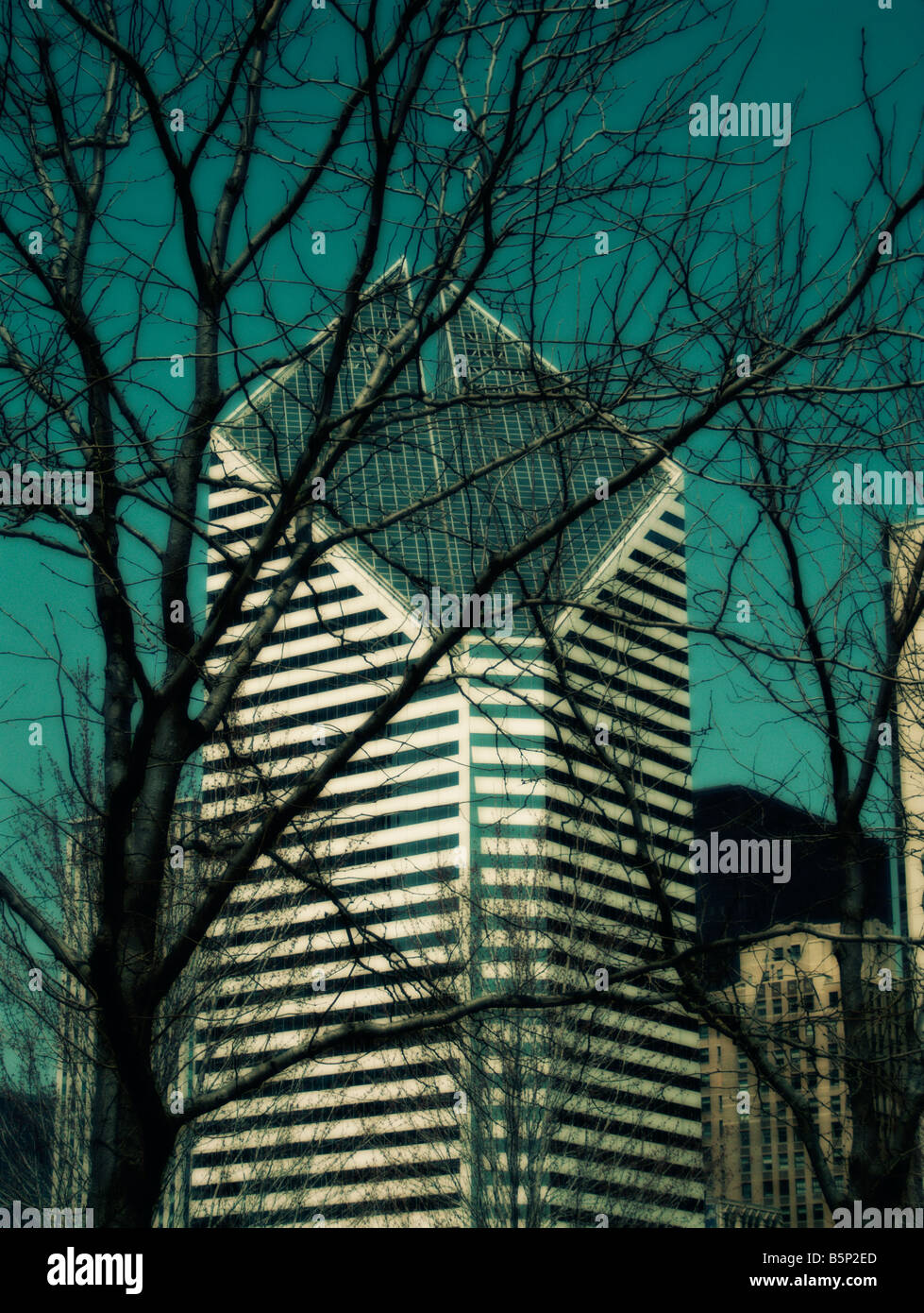 Smurfit-Stone Building. The Loop. Chicago. Illinois. USA Stock Photo ...