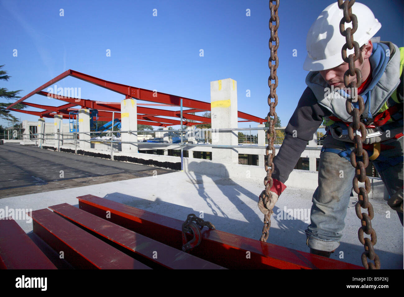 Steel erector hires stock photography and images Alamy