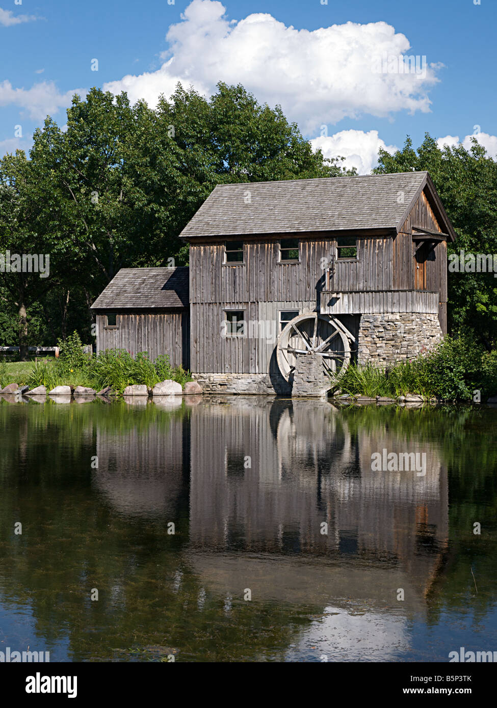 Water powered grist mill hires stock photography and images Alamy
