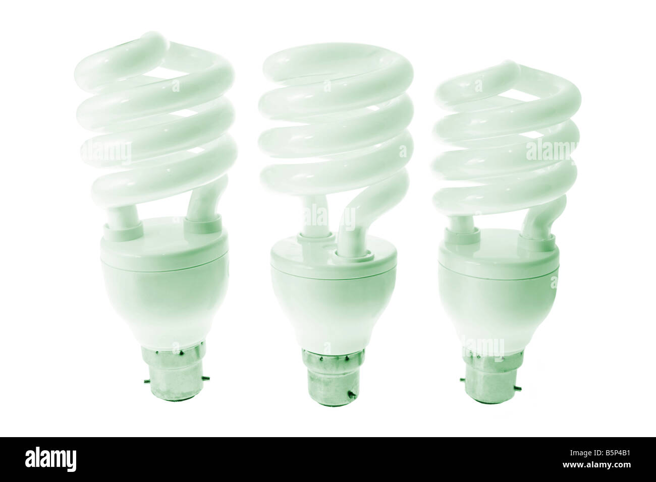 Compact Fluorescent Light Bulbs Stock Photo Alamy