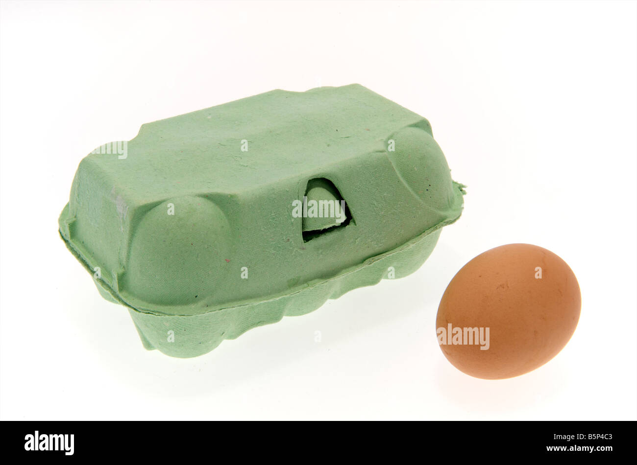 Duck egg cartons Cut Out Stock Images & Pictures - Alamy