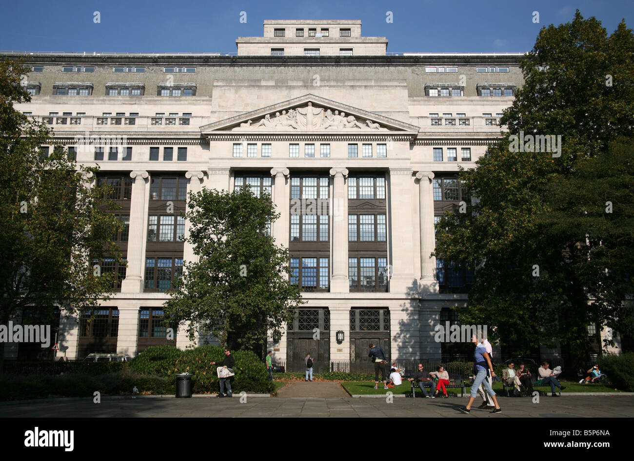 Victoria House seen from Bloomsbury Square London Stock Photo Alamy