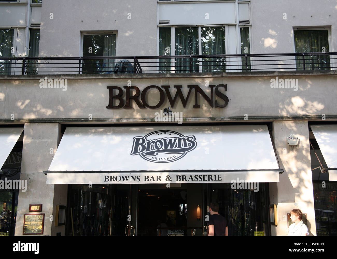 Branch of Browns restaurant chain London Stock Photo - Alamy