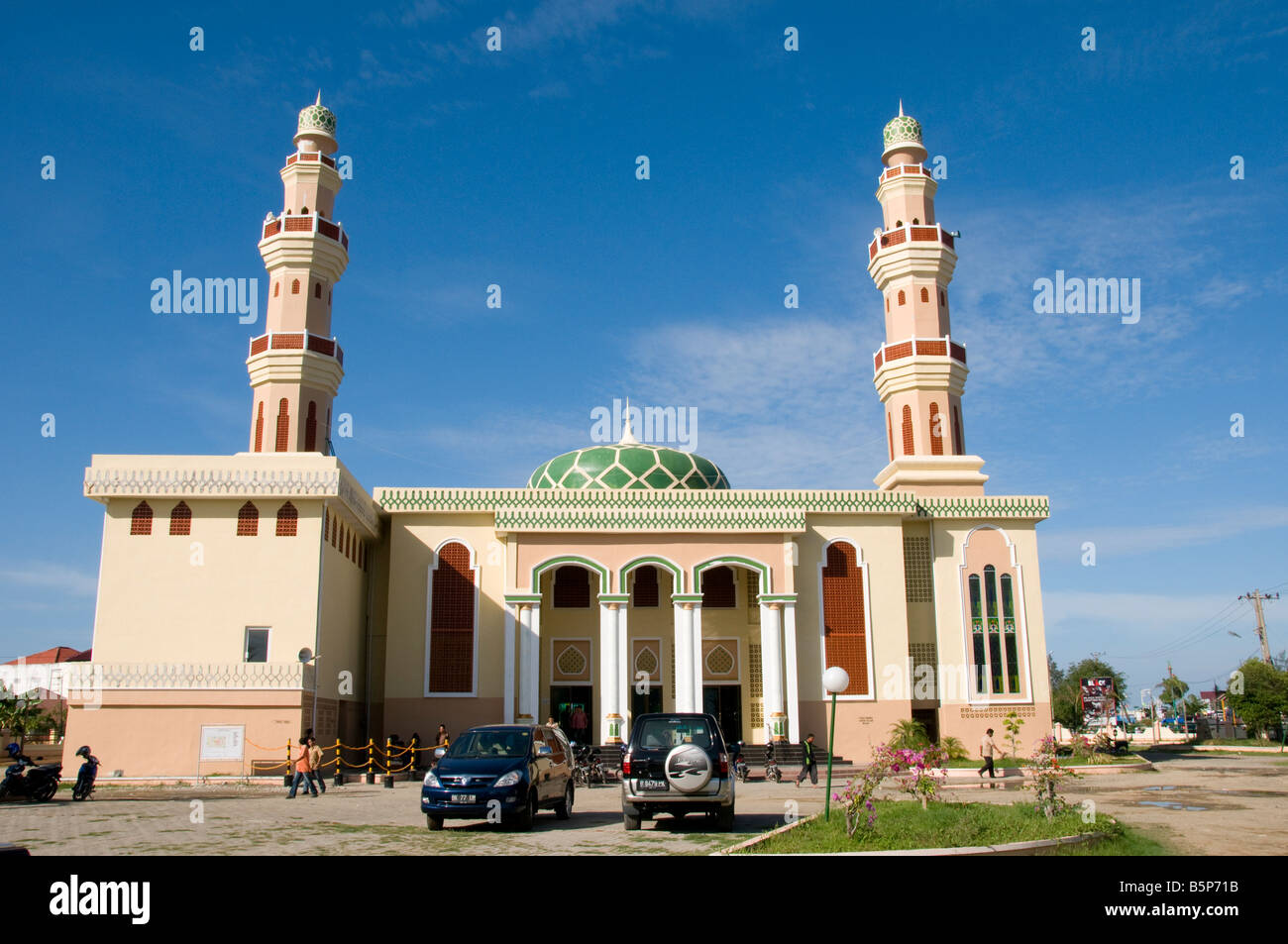 mosque in Banda Aceh, Sumatra, Indonesia Stock Photo