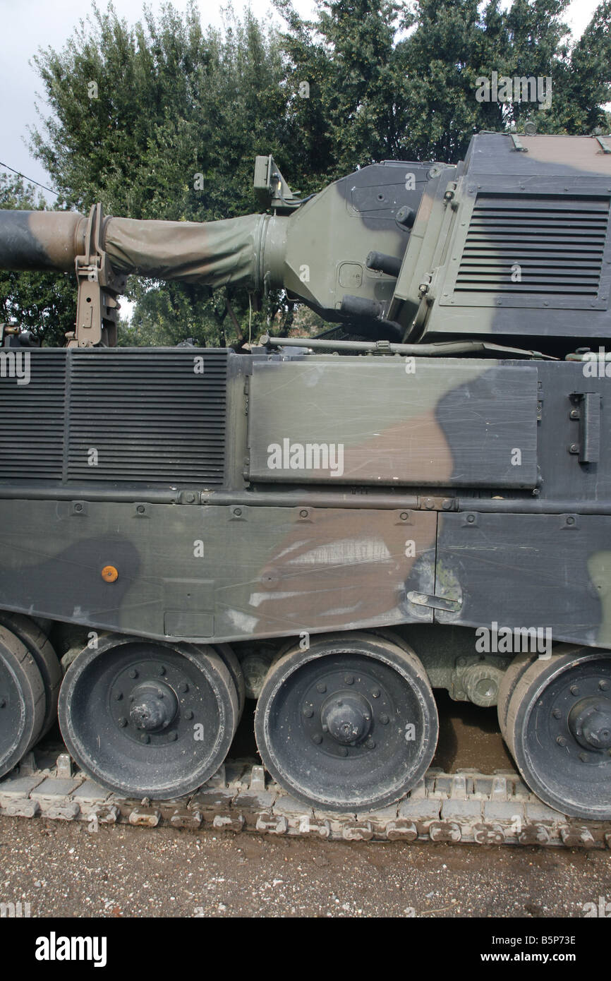 detail of army tank wheels on battle field Stock Photo Alamy