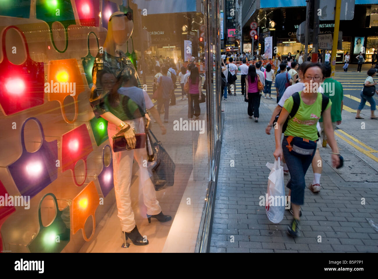 Hong Kong Coach flagship store Stock Photo Alamy