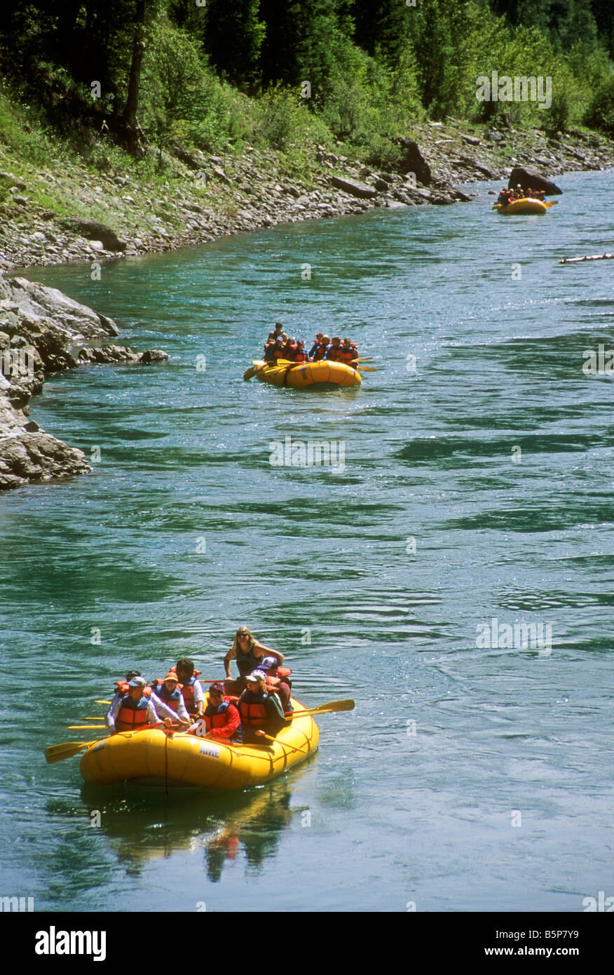 Montana fall raft hi-res stock photography and images - Alamy