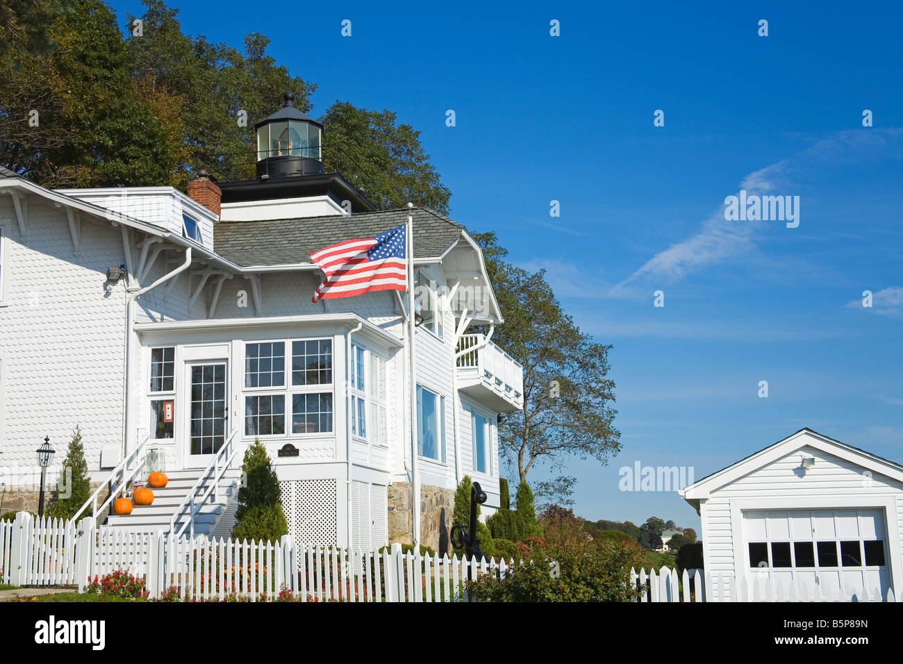 Hospital Point Lighthouse Salem Greater Boston Area Massachusetts USA