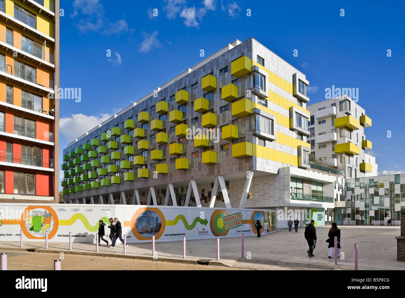 Barking Learning Centre and Library in East London Stock Photo