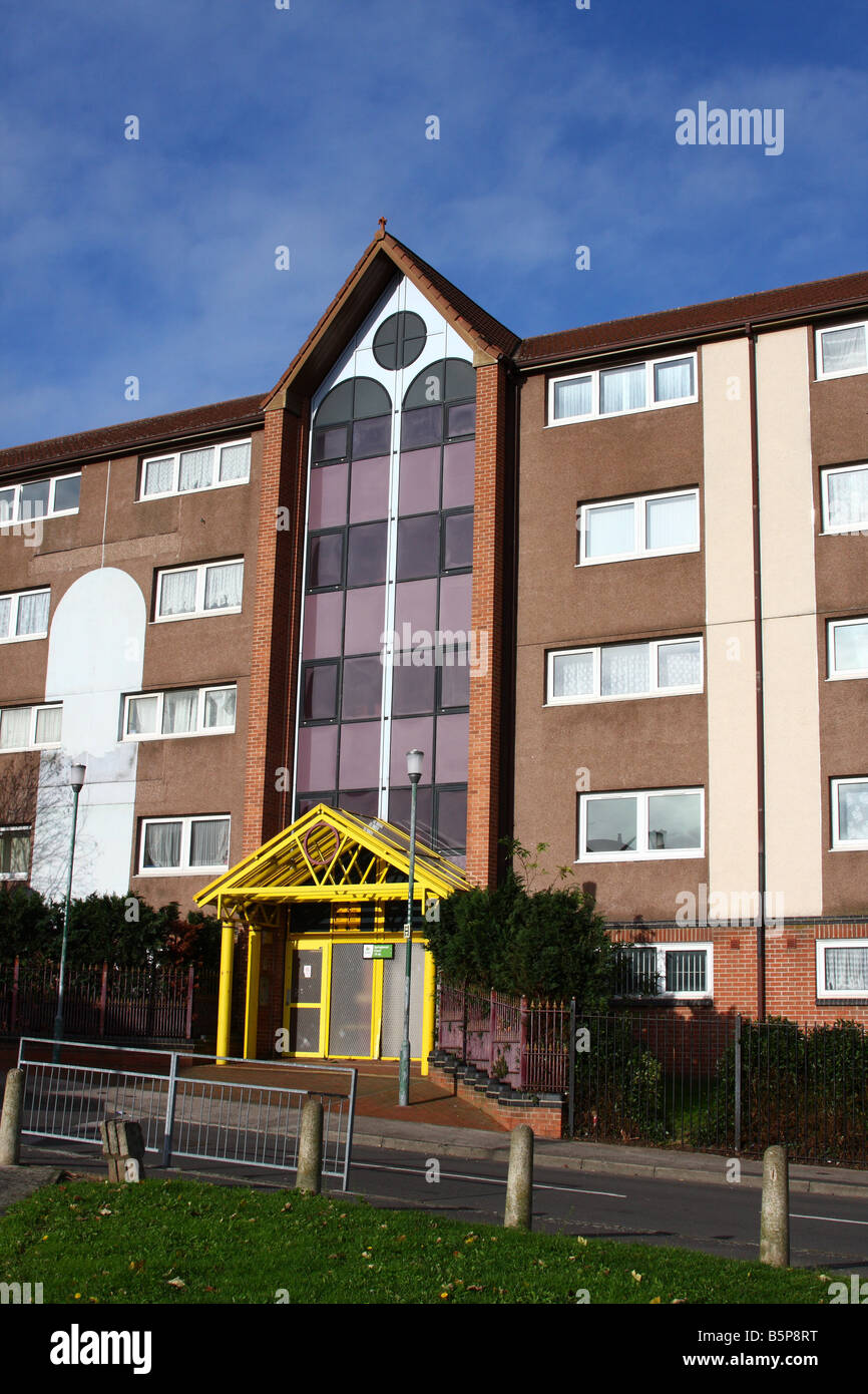 Springhead Court Flats, in the Bulwell area of Nottingham, England, U.K