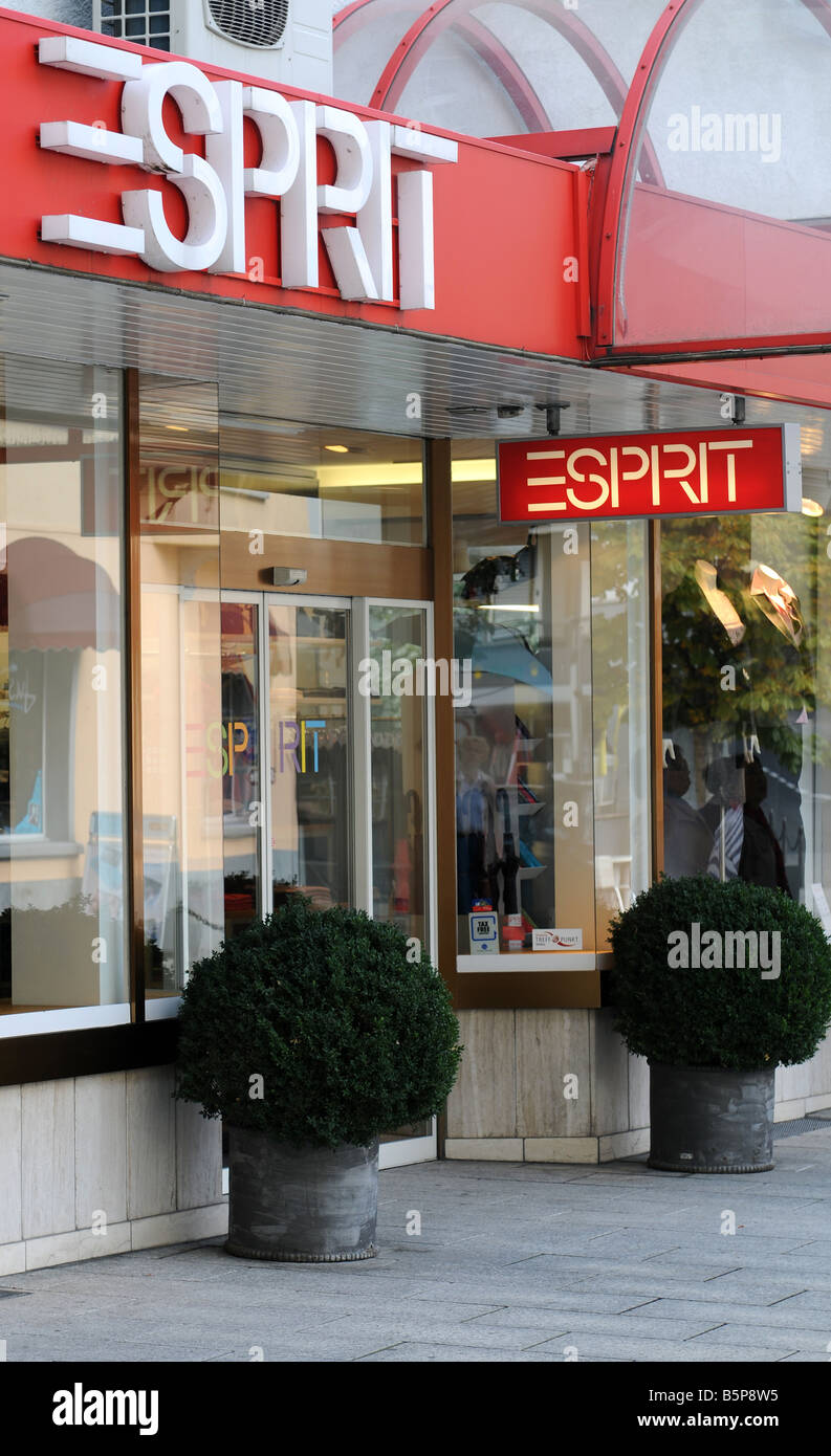 Esprit shop Stock Photo - Alamy