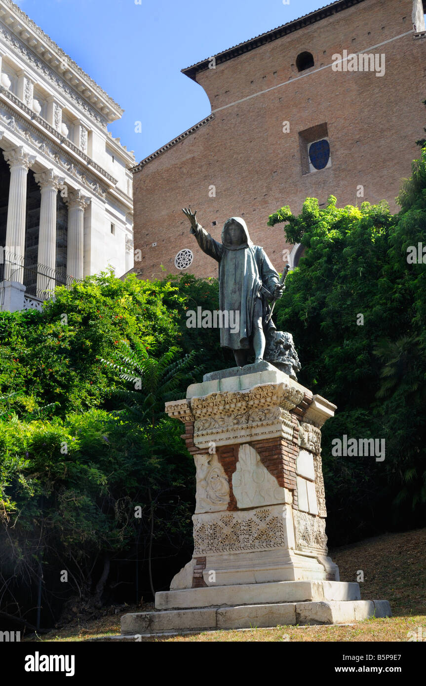 Statue on the Capitoline Hill in Rome Italy Stock Photo - Alamy