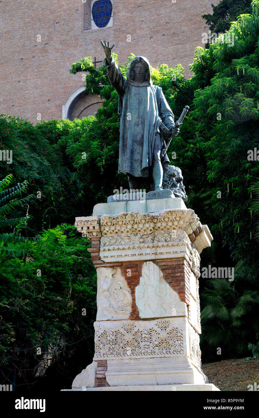 Statue on the Capitoline Hill in Rome Italy Stock Photo - Alamy