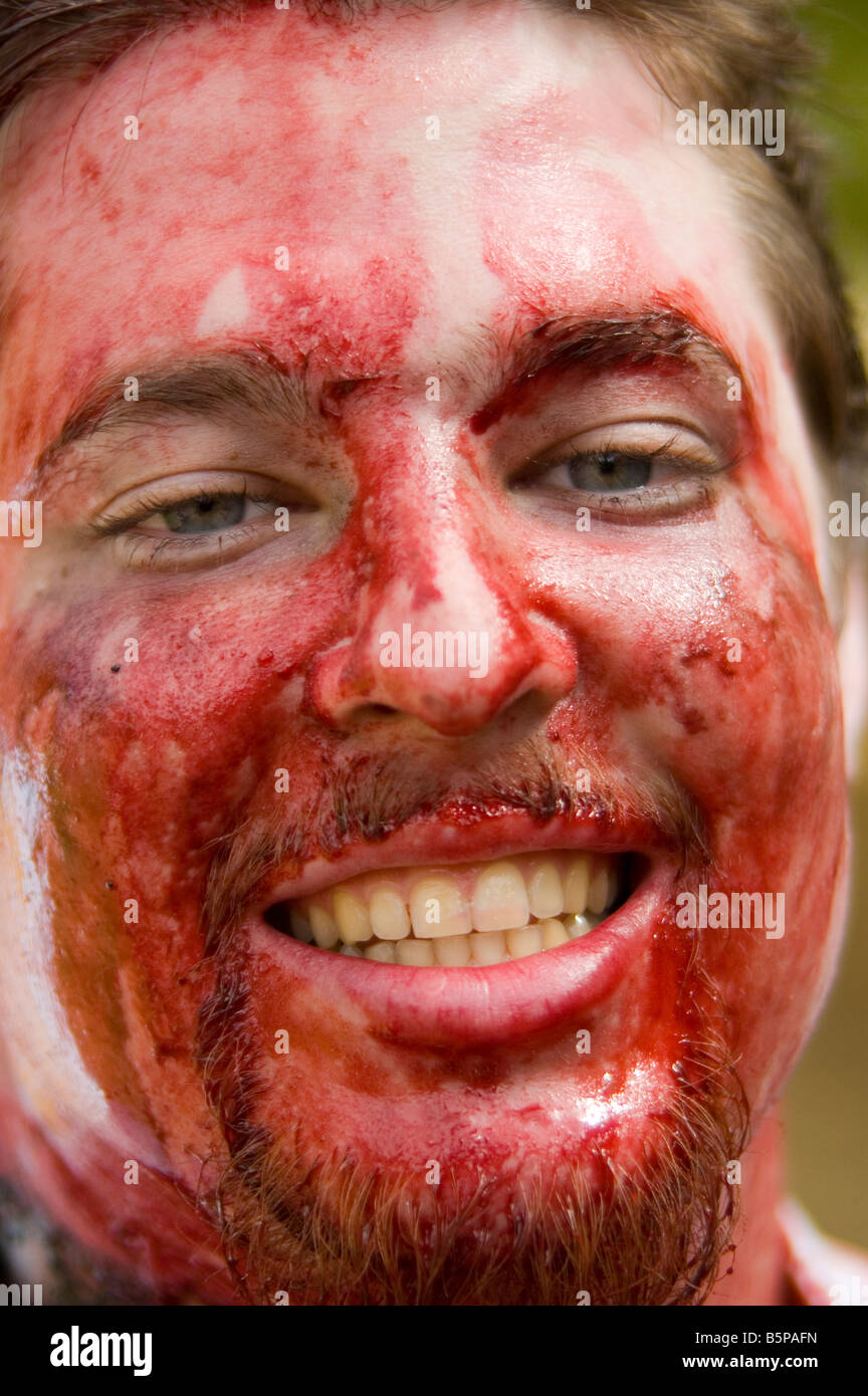 male zombie Stock Photo