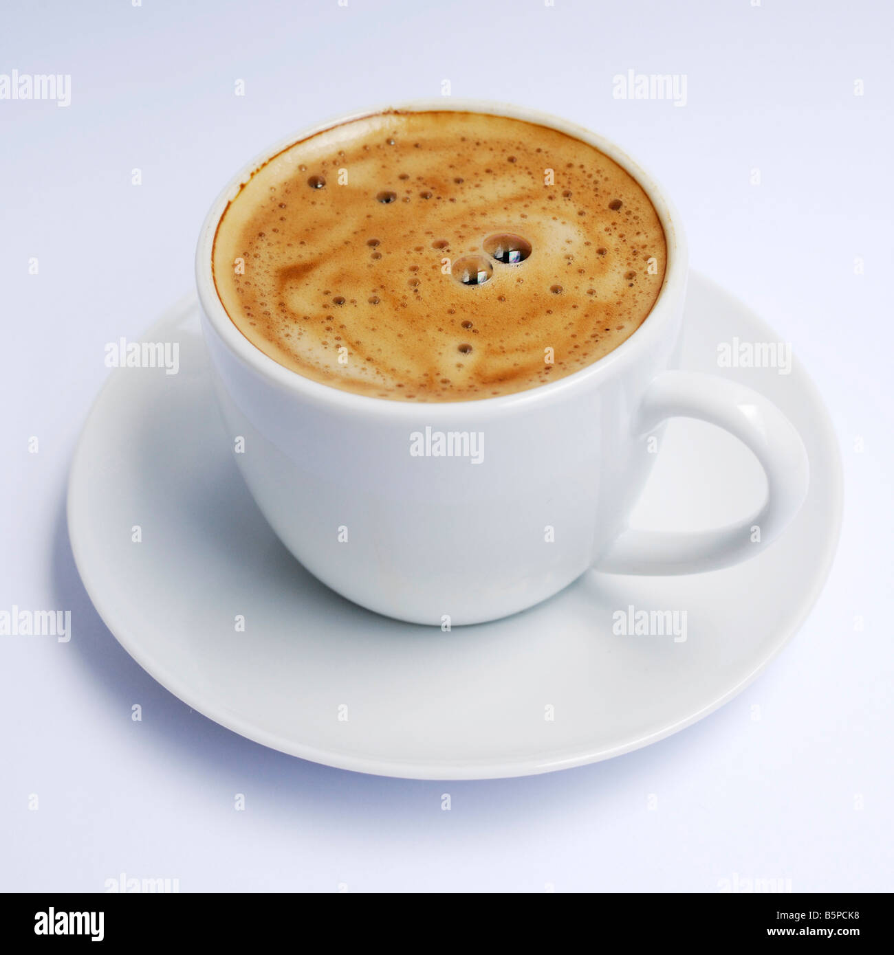 Double Shot Of Espresso Stock Photo - Download Image Now
