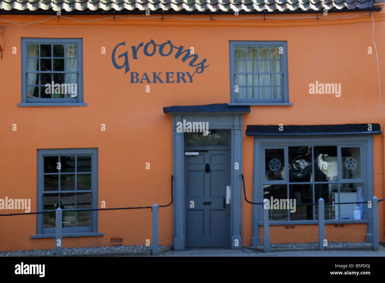 Grooms Bakery in the village of Burnham Market Norfolk England Stock