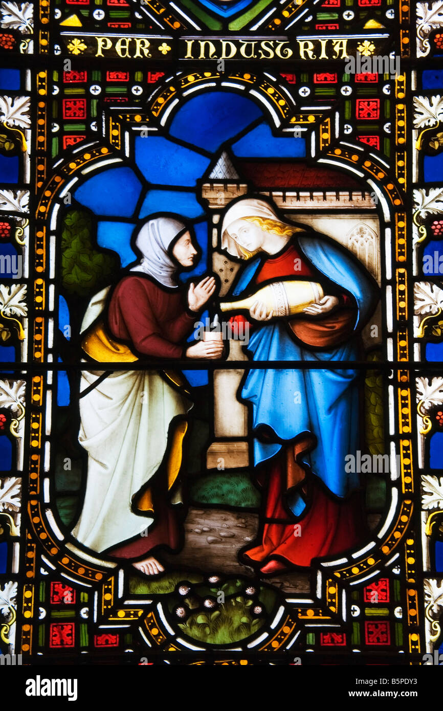 Stained Glass Window St Peter s Episcopal Church Albany New York State