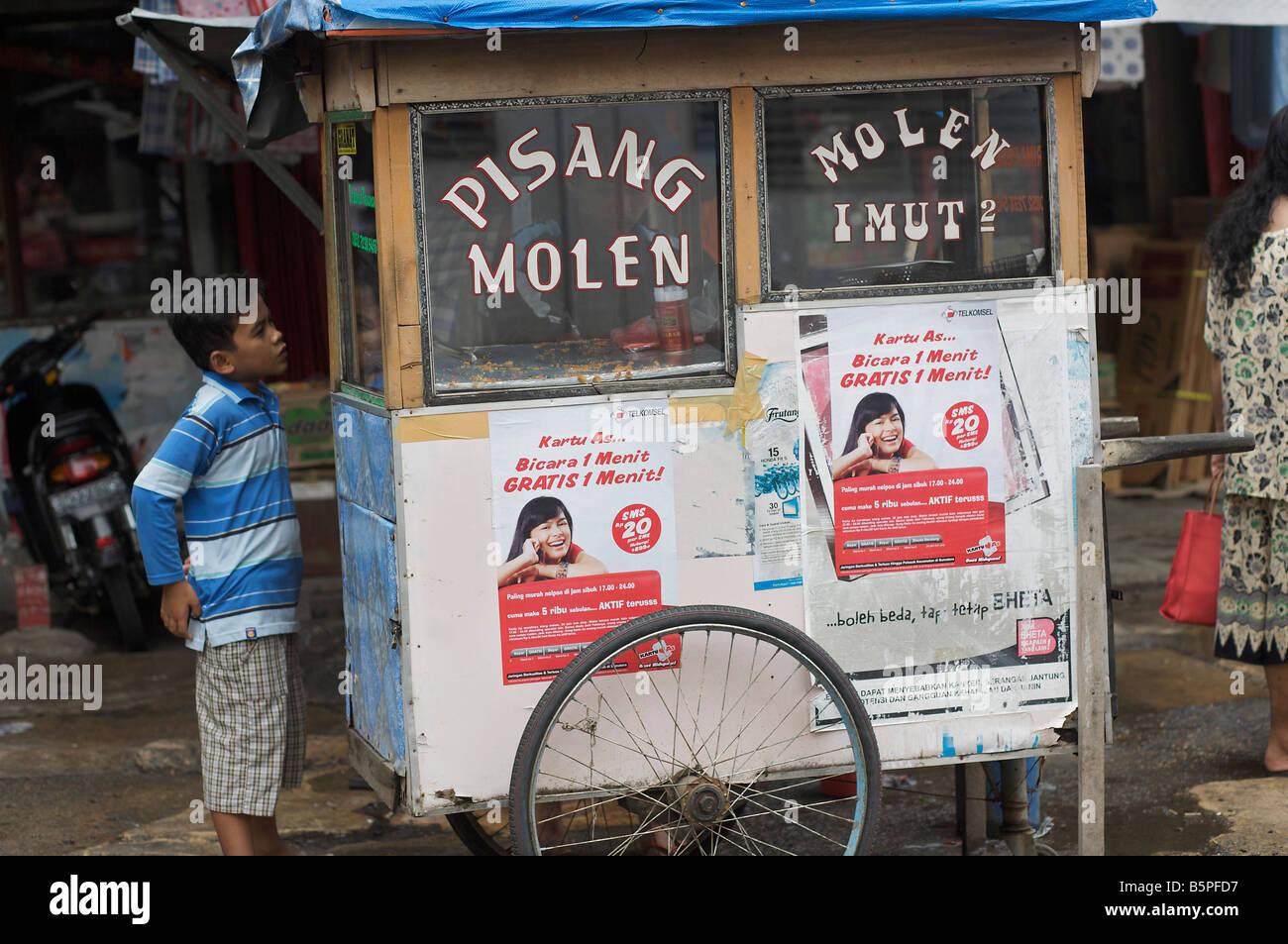 Indonesia food stall hi-res stock photography and images - Alamy