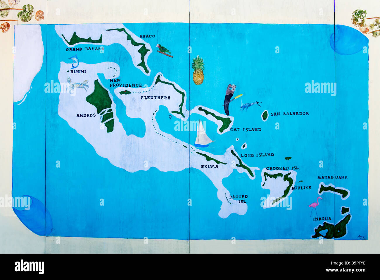 New providence island map hires stock photography and images Alamy