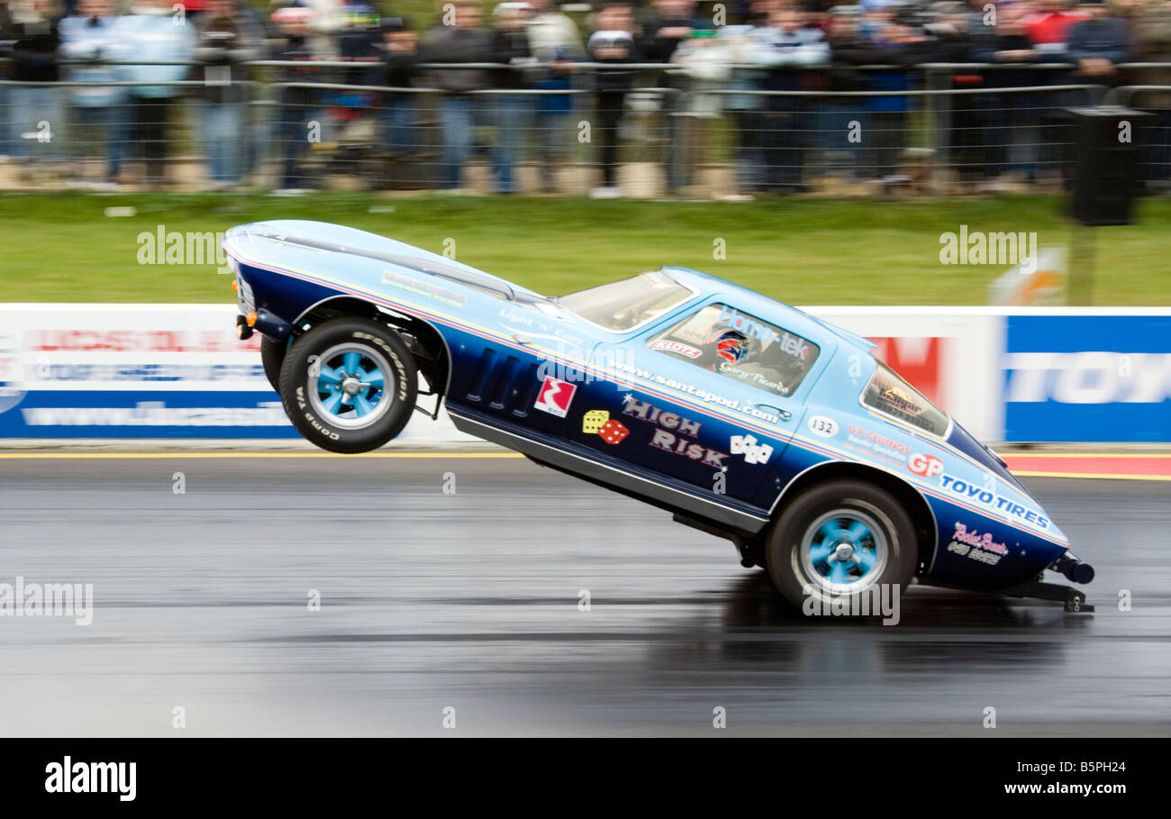 Drag car flame hi-res stock photography and images - Alamy