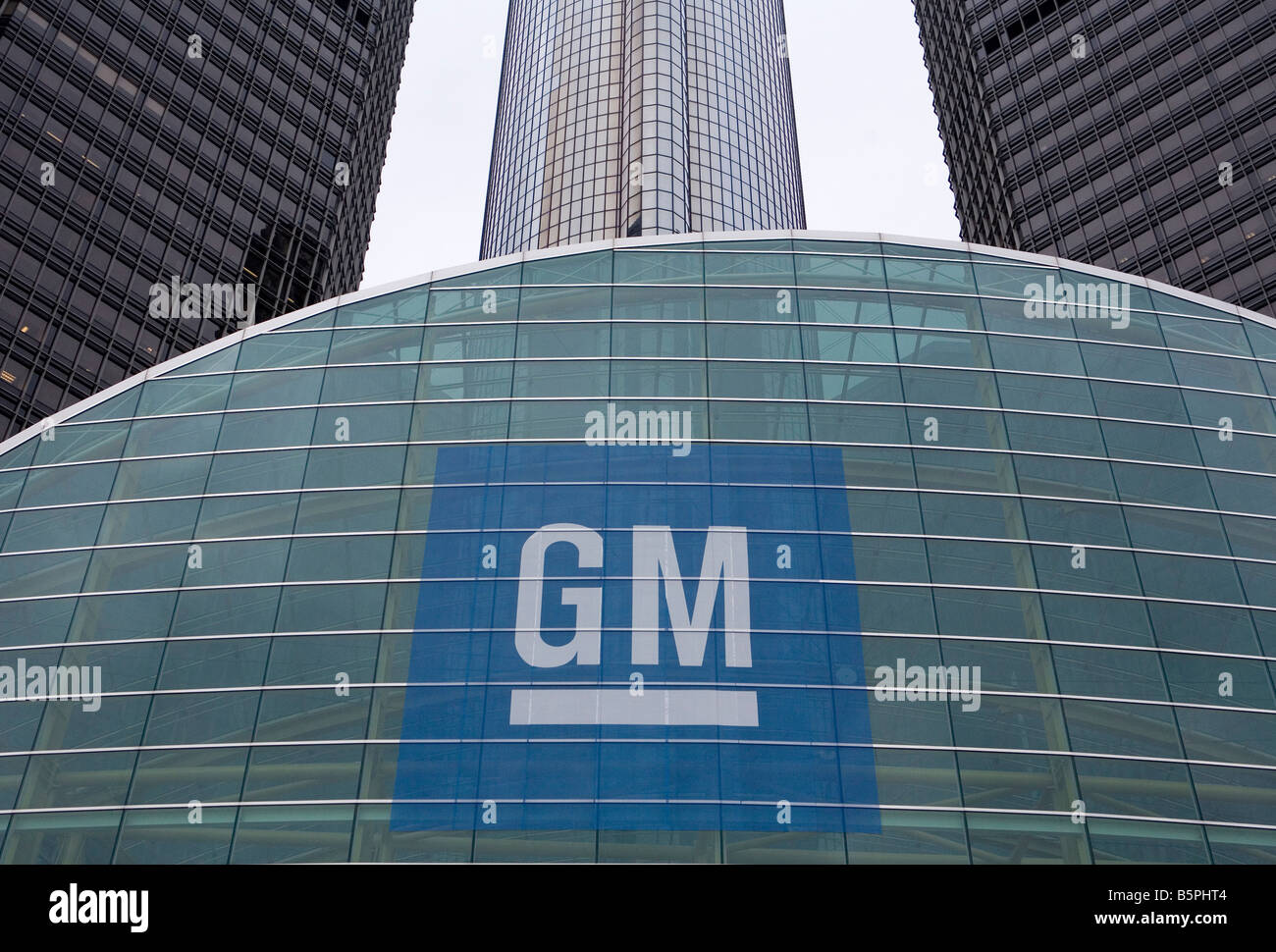 General Motors World Headquarters in Detroit, Michigan Stock Photo Alamy
