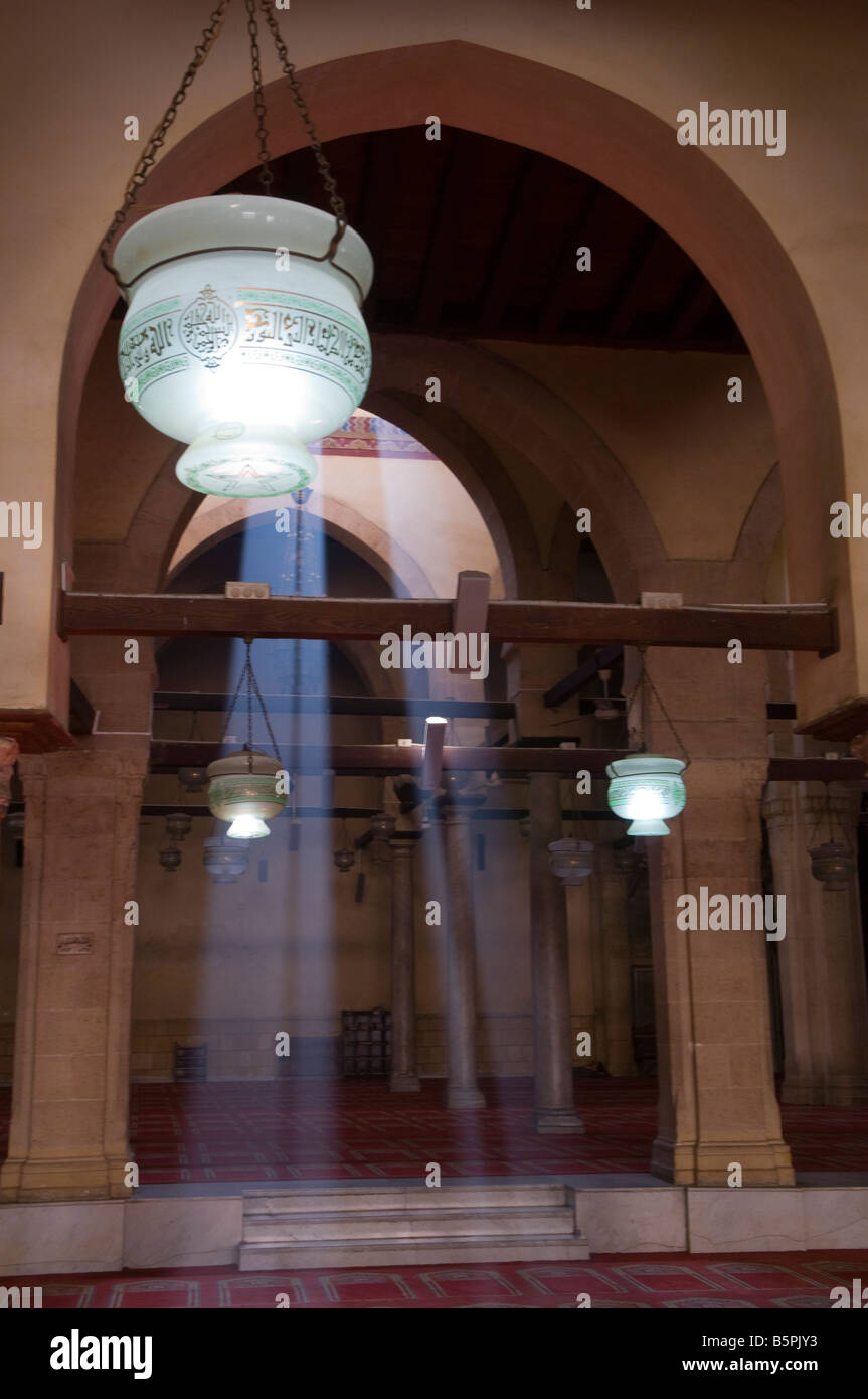Al azhar mosque cairo ceiling hi-res stock photography and images - Alamy