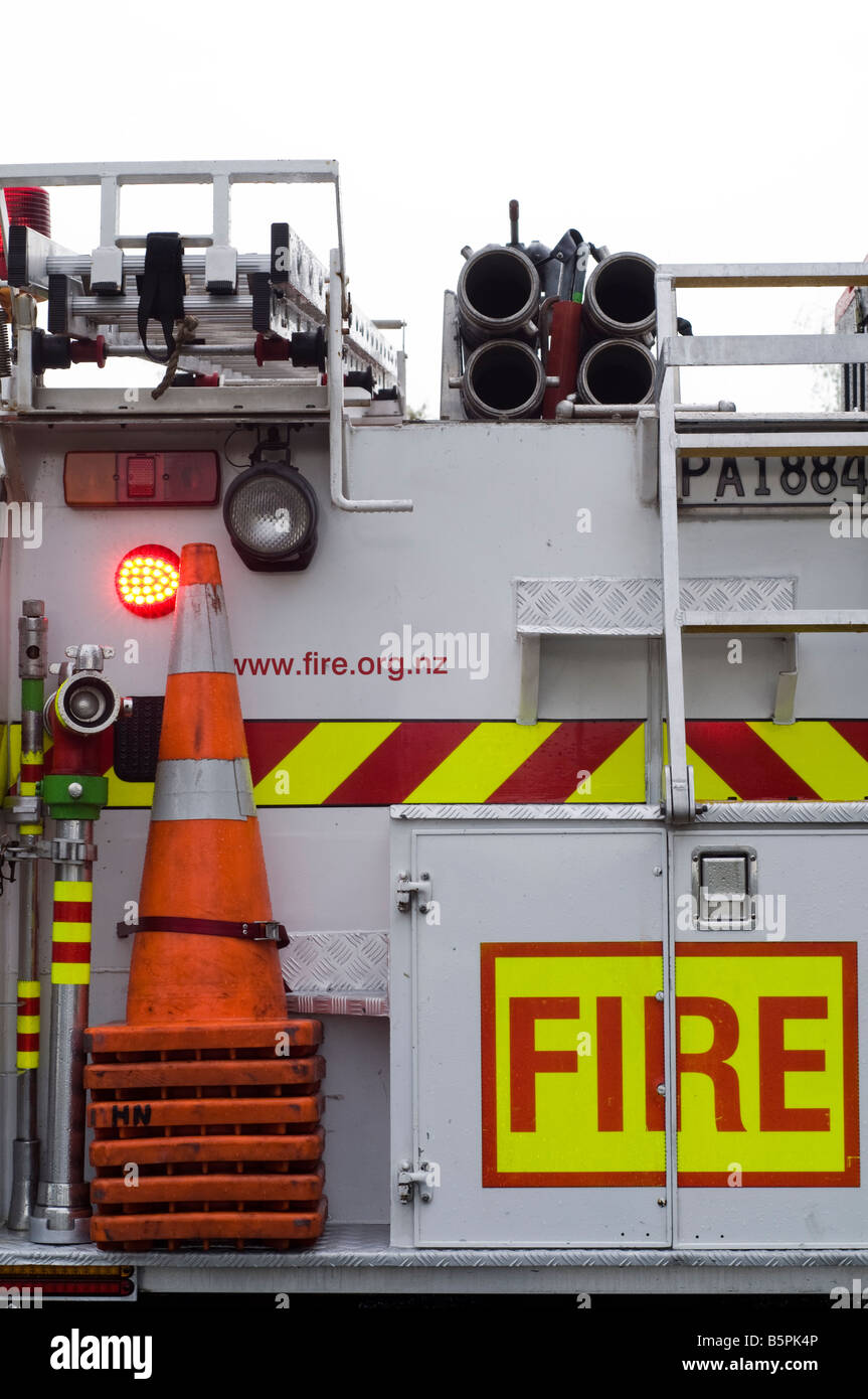 New Zealand fire engine Stock Photo Alamy