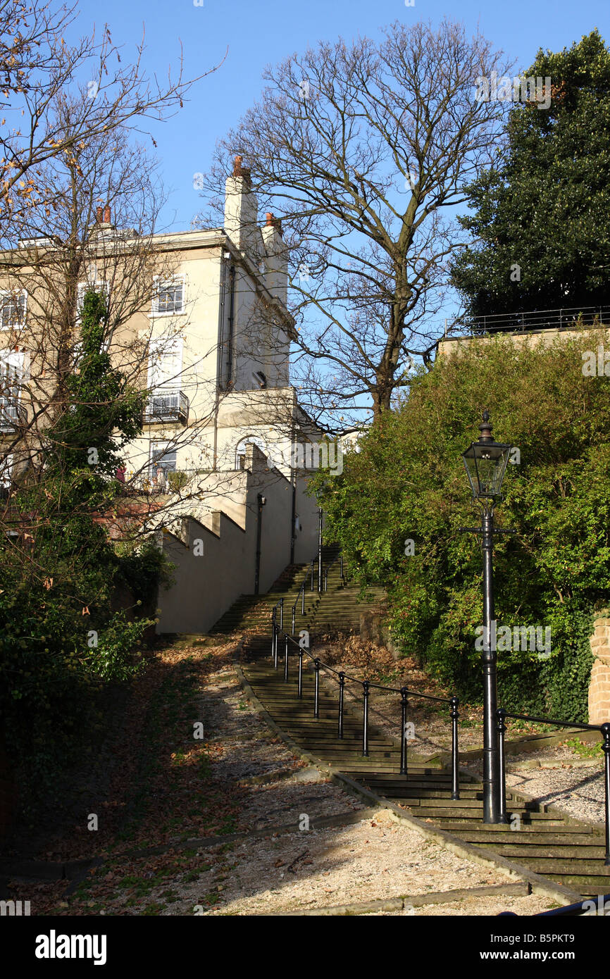 Park Steps, The Park Estate, Nottingham, England, U.K Stock Photo Alamy
