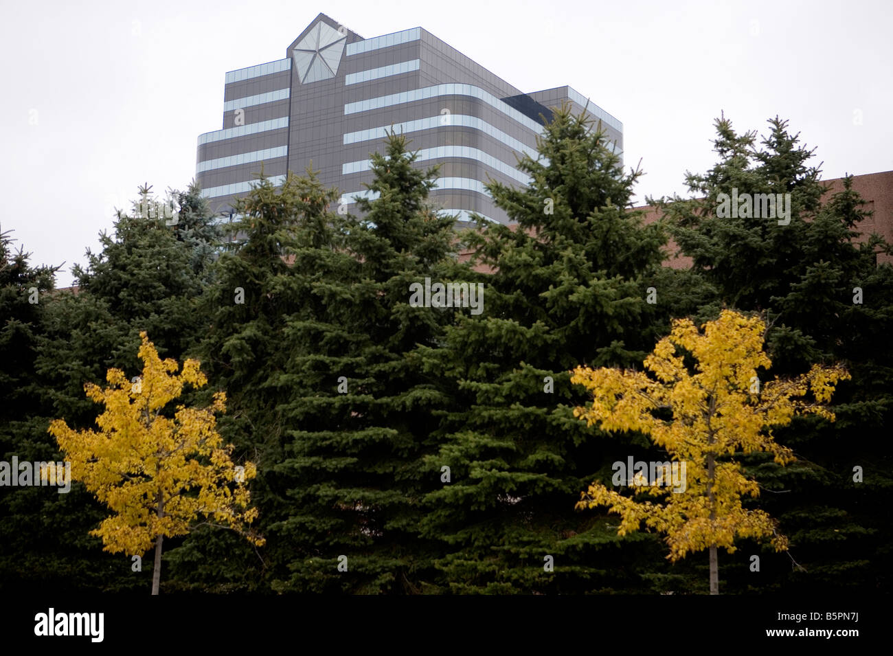 Chrysler World Headquarters in Auburn Hills Michigan Stock Photo Alamy