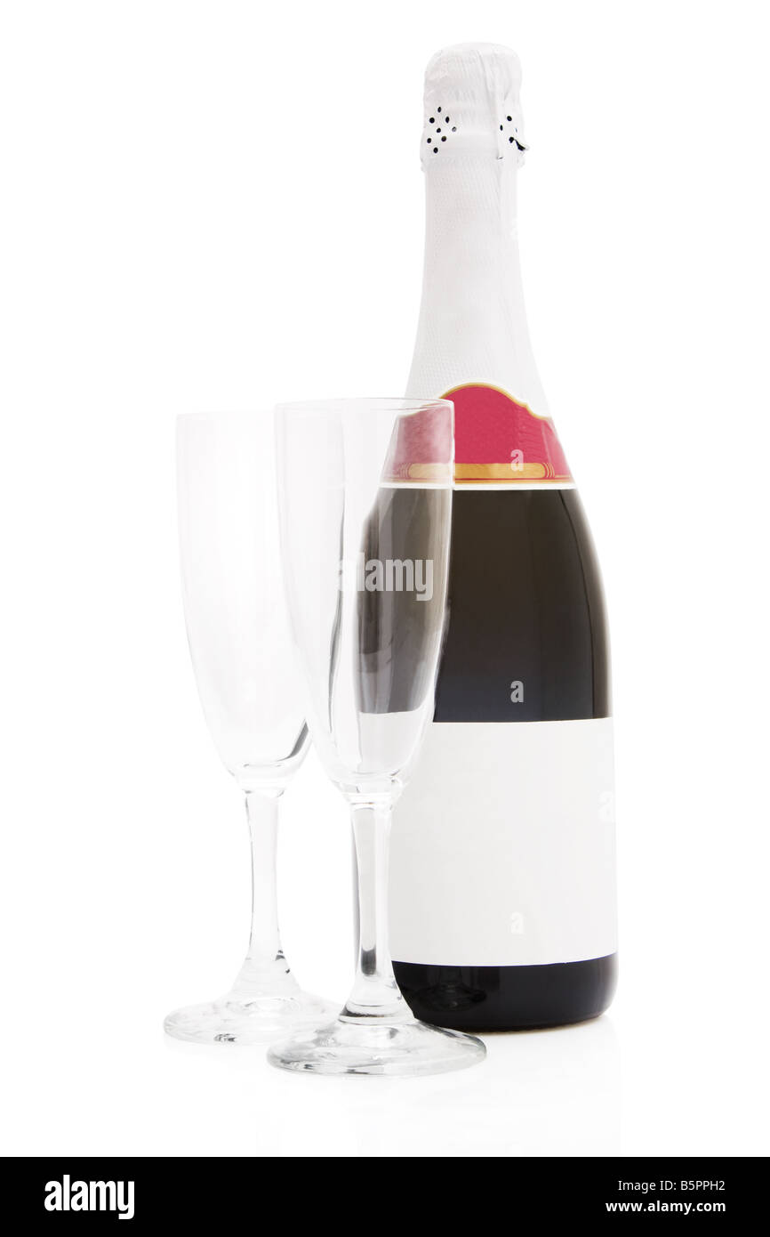 Champagne flutes cutout hires stock photography and images Alamy