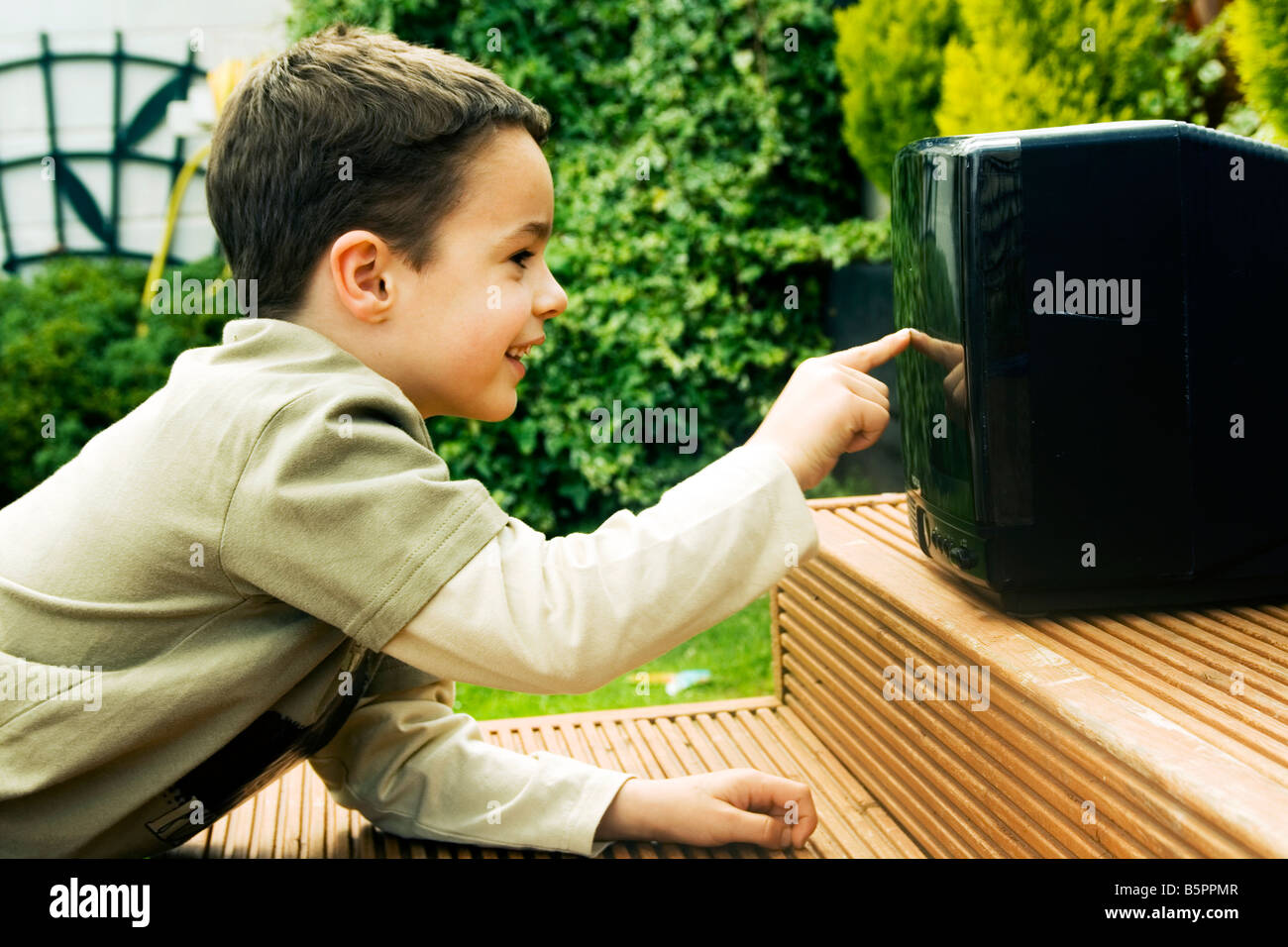 Technology and the youth of today Stock Photo