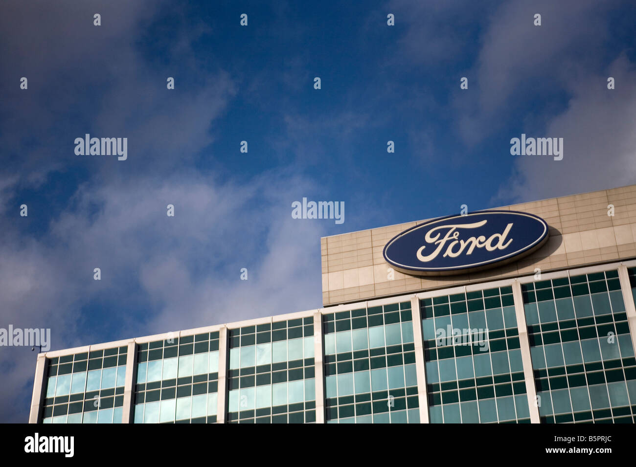 Ford Motor Company World Headquarters in Dearborn Michigan Stock Photo